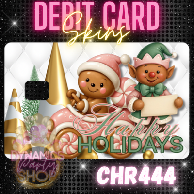 Gingerbread Cuties Pt2 / Debit Card Skins / Christmas Holiday/ Vinyl Sticker for Debit Card/ Card Cover